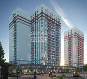 2-к квартира, вторичка, 66м2, 9/22 этаж