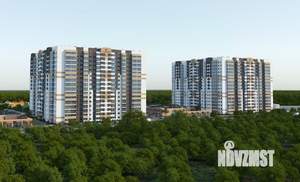 2-к квартира, строящийся дом, 59м2, 5/16 этаж