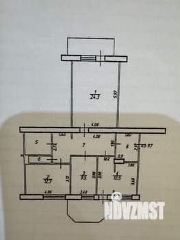 3-к квартира, вторичка, 92м2, 3/10 этаж