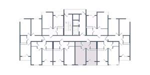 1-к квартира, вторичка, 41м2, 10/20 этаж