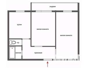 3-к квартира, вторичка, 75м2, 5/5 этаж