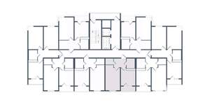 1-к квартира, вторичка, 41м2, 3/20 этаж