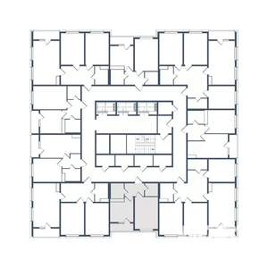 1-к квартира, вторичка, 39м2, 11/20 этаж