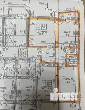 2-к квартира, вторичка, 58м2, 9/12 этаж