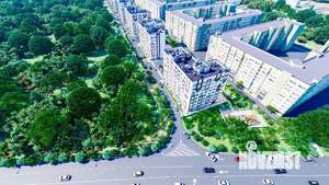 1-к квартира, строящийся дом, 38м2, 7/9 этаж