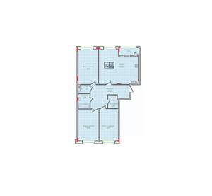3-к квартира, вторичка, 102м2, 6/10 этаж
