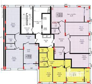 2-к квартира, вторичка, 71м2, 9/10 этаж