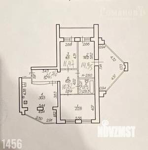 3-к квартира, вторичка, 132м2, 2/6 этаж