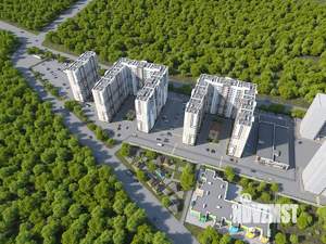 1-к квартира, строящийся дом, 33м2, 14/16 этаж