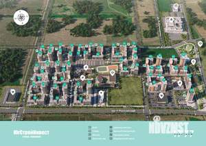 1-к квартира, вторичка, 45м2, 11/24 этаж