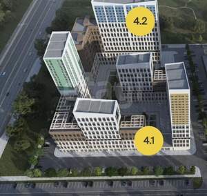 1-к квартира, вторичка, 42м2, 10/24 этаж