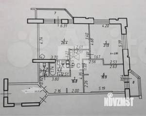 2-к квартира, вторичка, 99м2, 9/10 этаж