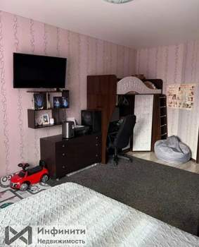 1-к квартира, вторичка, 50м2, 9/16 этаж