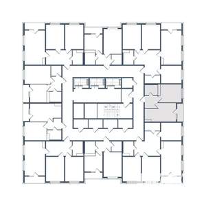 1-к квартира, вторичка, 41м2, 19/20 этаж