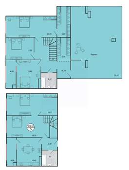 5-к квартира, строящийся дом, 213м2, 5/6 этаж