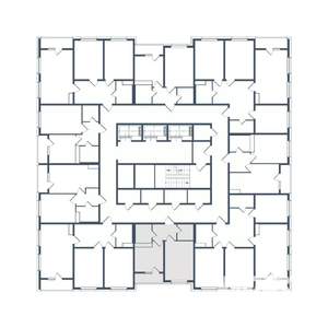 1-к квартира, вторичка, 39м2, 17/20 этаж