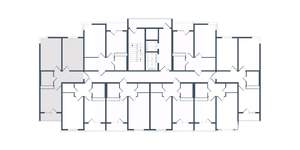 2-к квартира, вторичка, 56м2, 9/20 этаж