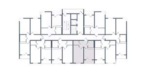 1-к квартира, вторичка, 41м2, 6/20 этаж