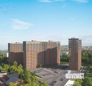 2-к квартира, строящийся дом, 59м2, 12/19 этаж