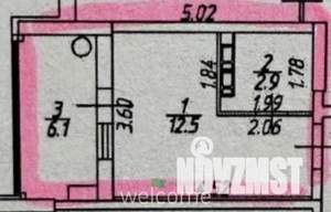 Студия квартира, вторичка, 22м2, 5/20 этаж