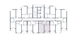 1-к квартира, вторичка, 41м2, 2/20 этаж