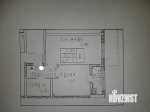 1-к квартира, вторичка, 41м2, 2/17 этаж