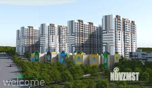 2-к квартира, вторичка, 54м2, 14/17 этаж