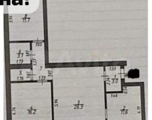 3-к квартира, вторичка, 96м2, 10/11 этаж