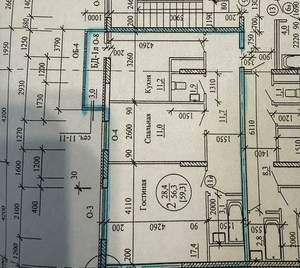 2-к квартира, вторичка, 56м2, 5/10 этаж