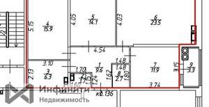3-к квартира, вторичка, 90м2, 17/27 этаж