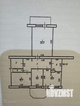3-к квартира, вторичка, 92м2, 3/10 этаж