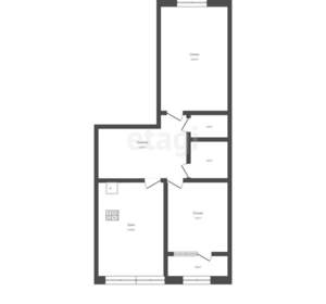 2-к квартира, вторичка, 61м2, 8/16 этаж