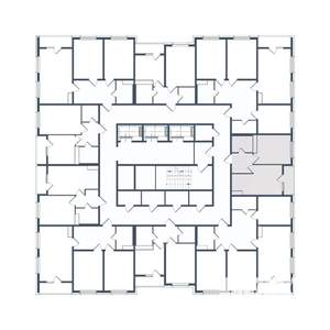 1-к квартира, вторичка, 41м2, 2/20 этаж