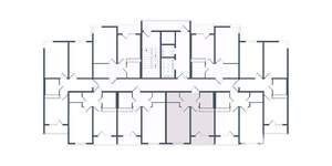 1-к квартира, вторичка, 41м2, 8/20 этаж