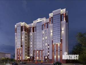 2-к квартира, строящийся дом, 80м2, 10/16 этаж
