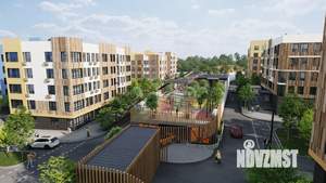 1-к квартира, строящийся дом, 43м2, 3/6 этаж