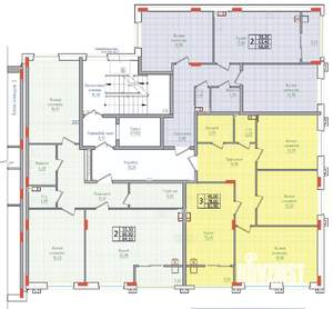 2-к квартира, вторичка, 67м2, 4/10 этаж