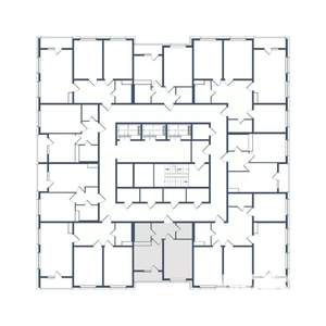 1-к квартира, вторичка, 39м2, 17/20 этаж