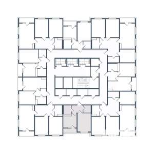 1-к квартира, вторичка, 39м2, 16/20 этаж