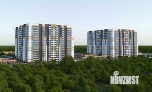 1-к квартира, строящийся дом, 30м2, 4/16 этаж