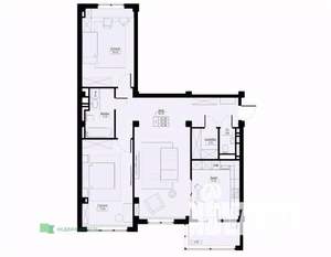 2-к квартира, вторичка, 97м2, 8/9 этаж