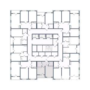 1-к квартира, вторичка, 39м2, 2/20 этаж