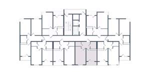 1-к квартира, вторичка, 41м2, 7/20 этаж