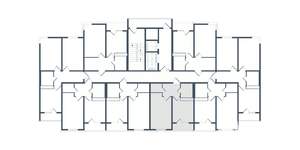 1-к квартира, вторичка, 41м2, 3/20 этаж