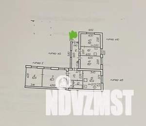 4-к квартира, вторичка, 93м2, 1/1 этаж