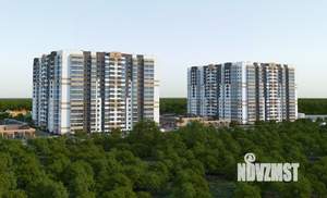 1-к квартира, строящийся дом, 40м2, 4/16 этаж