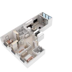 3-к квартира, вторичка, 76м2, 14/21 этаж