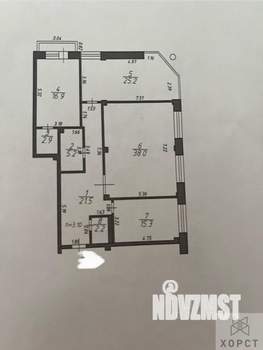 3-к квартира, вторичка, 125м2, 3/8 этаж