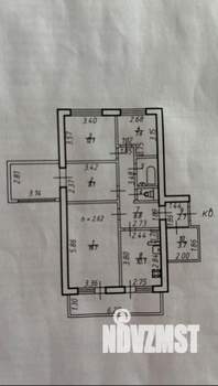 4-к квартира, вторичка, 100м2, 6/10 этаж