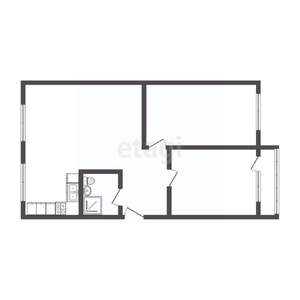 2-к квартира, вторичка, 62м2, 4/5 этаж